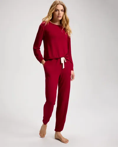 Soma Women's Jogger  Pants In Red Size Small |   Sets In Red My Mind