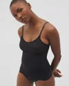 Soma Women's  Lightweight Shapewear Lace Cami In Black Size Medium In Black