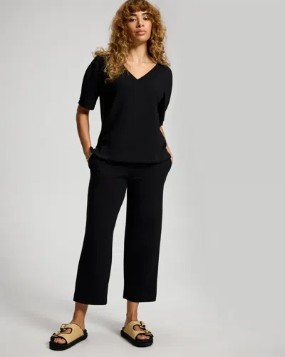 Soma Women's Modern Modal Crop Pants In Black Size Xs |