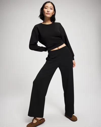 Soma Women's Modern Modal Straight Leg Pants In Black Size 2xl |
