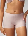 Soma Vanishing Edge Microfiber Boyshort In Light Pink Nude
