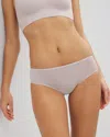 Soma Women's No Show Cheeky Hipster Panty In Gray Size Xl |  Vanishing Edge Panties