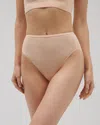 Soma Women's No Show High-leg Panty In Orange Size Medium |  Vanishing Edge Panties