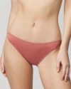 Soma Women's No Show Bikini Panty In Pink Size Medium |  Vanishing Edge Panties In Pink