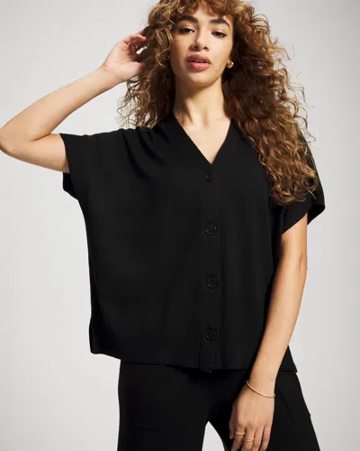 Soma Women's Premier Knit Dolman Sweater In Black Size Medium |