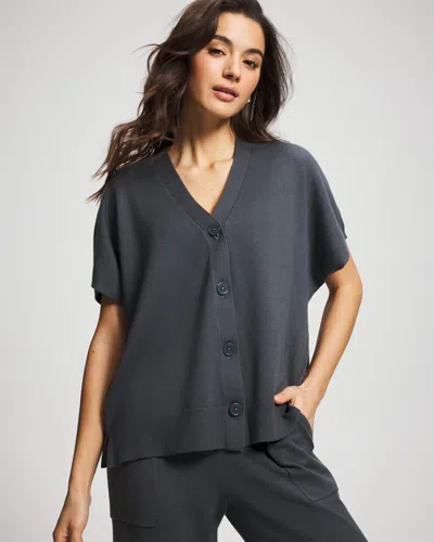 Soma Women's Premier Knit Dolman Sweater In Blue Size Small |  In Nocturne Night