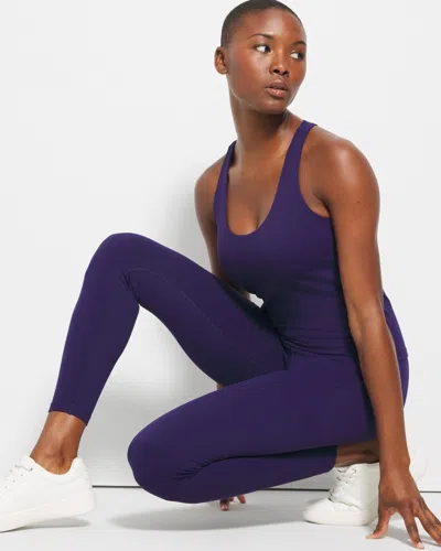 Soma Women's Racerback Bra Tank Top In Purple Size Medium |  In Indigo Night