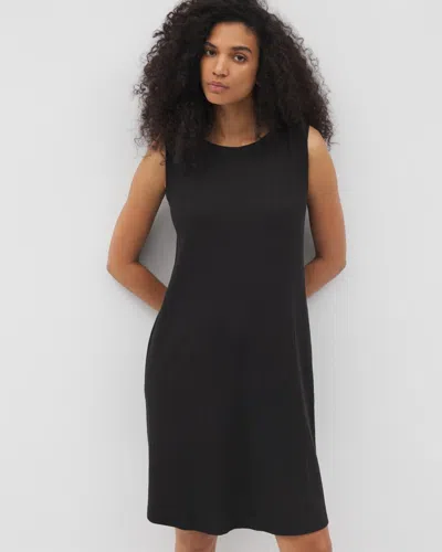 Soma Women's Rib Lounge Short Dress In Black Size Xs |