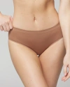 Soma Women's Seamless Hipster Panty In Warm Nude Size Xl |  In Brown