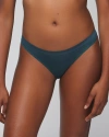 SOMA WOMEN'S SEAMLESS THONG UNDERWEAR IN TEAL SIZE XS | SOMA