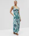 Soma Women's Soft Jersey Bahia Maxi Dress In Ivory Size Xl |