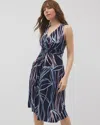 Soma Women's Soft Jersey Cross Back Strap Dress In Navy Blue Size Small |  In So Releafed Grand Navy