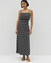 Soma Women's Soft Jersey Paradiso Midi Dress In Black Size 2xl |  In Fundamental Black Coco