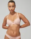 Soma Stretch Lace Unlined Perfect Coverage T-shirt Bra In Apricotta Size 34dd In Apricotta