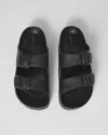 Soma Women's  Swim Sandals In Black Size 8 In Black