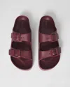 Soma Women's  Swim Sandals In Red Size 9 In Velvet Plum