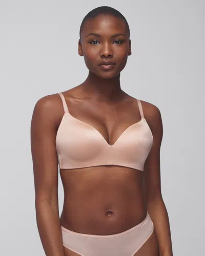 Soma Stunning Wireless Push-up Bra In Light Blush Nude Size 42c |  Women's Bras In Light Pink