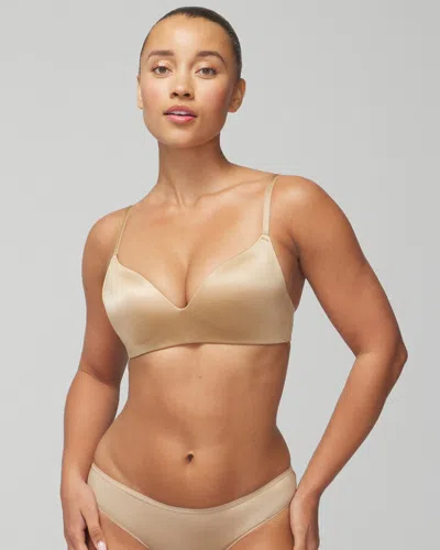 Soma Stunning Wireless Push-up Bra In Nude Size 32a |  Women's Bras