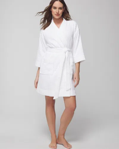 Soma Women's Spa Robe In White Size Large/xl |