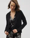 Soma Women's Sweater Wrap In Black Size Medium |  In Black