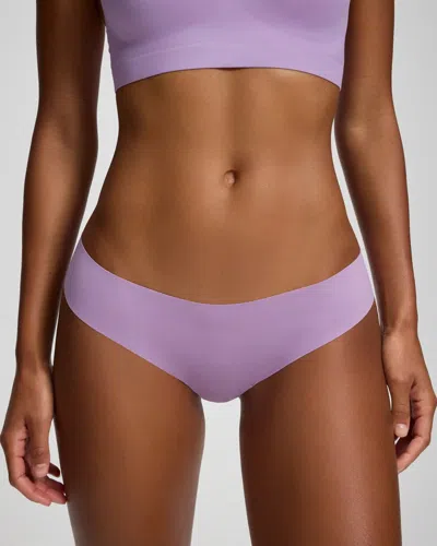 Soma Women's Thong Panty In Purple Size Xs |  In Diffused Orchid