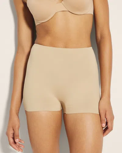 Soma Women's Vanishing Tummy Boyshort Panty In Nude Size Xs |