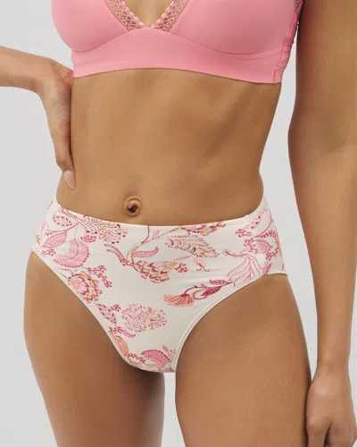 Soma Women's Vanishing Tummy High-leg Brief Panty In Ivory Size Xs |