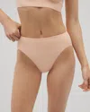 Shop Soma Women's Vanishing Tummy High-leg Brief Panty In Orange Size Xl |  In Peach Parfait