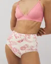 Soma Women's Vanishing Tummy High-waist Brief Panty In Ivory Size Xs |