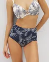 Soma Women's Vanishing Tummy High-waist Brief Panty In Navy Blue Size Xs |