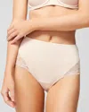 Soma Vanishing Tummy Retro Shaping Brief With Lace In Light Nude