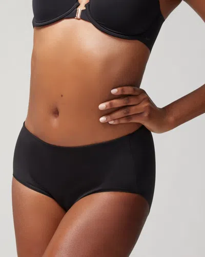 Soma Vanishing Tummy Modern Shaping Brief Underwear In Black