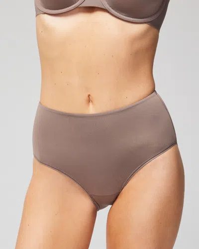 Soma Vanishing Tummy Modern Shaping Brief In Dark Nude