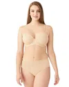 Soma Wacoal Red Carpet Full Figure Strapless Bra In Nude