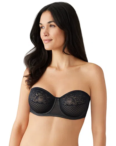 Soma Wacoal Visual Effects Strapless Bra In Black