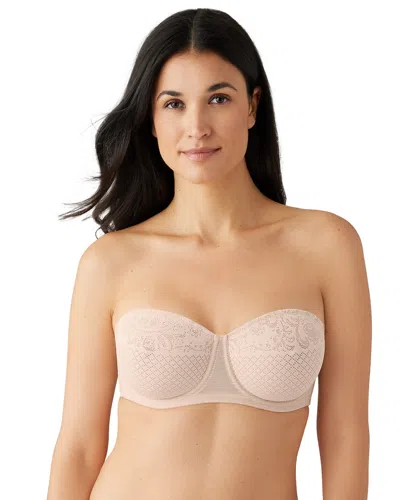 Soma Wacoal Visual Effects Strapless Bra In Sand