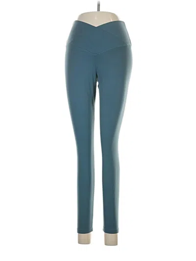 Pre-owned Soma Yoga Pants In Teal