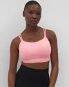 Soma Yoga Sports Bra In Pink Size Xs In Pink Guava