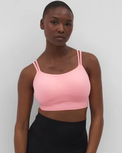 Soma Yoga Sports Bra In Pink Size Xs In Pink Guava