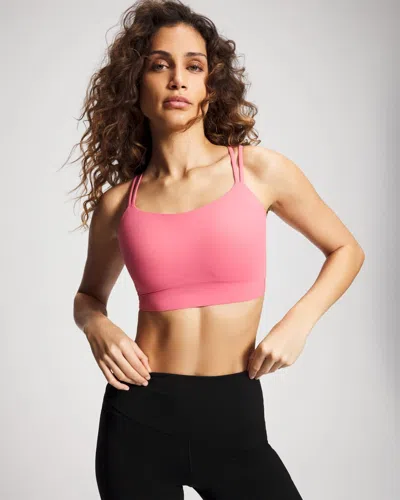 Soma Yoga Sports Bra In Pink Size Xs |  Women's Bras In Rapture Rose