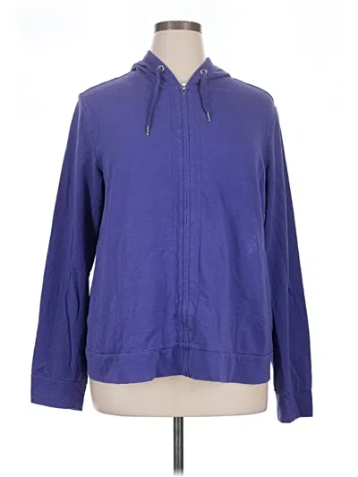 Pre-owned Soma Zip Up Hoodie In Blue
