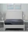 Somapedic 13-inch Hybrid Support Memory Foam & Coil Mattress-in-a-box In Grey