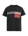 Some Ware Man T-shirt Black Size Xxl Organic Cotton In Black