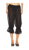 Somebodee Karlo Bloomers Pant In Black