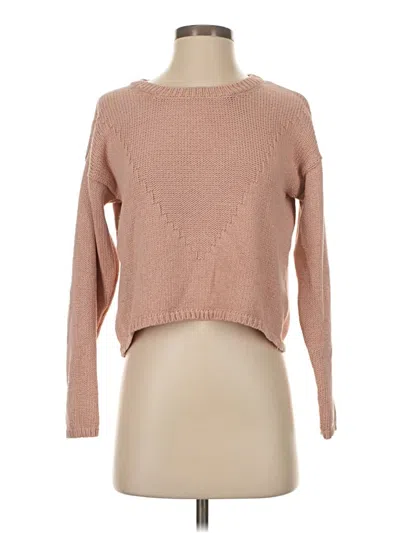 Pre-owned Something Else By Natalie Wood Pullover Sweater In Brown