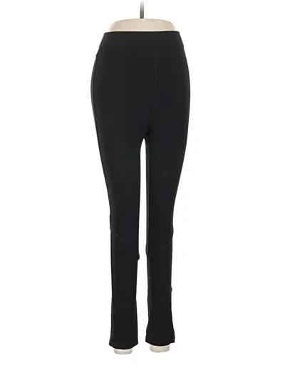 Pre-owned Something Navy Active Pants In Black