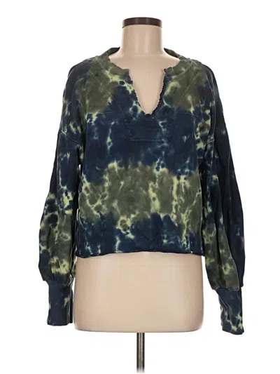 Pre-owned Something Navy Cardigan Sweater In Blue