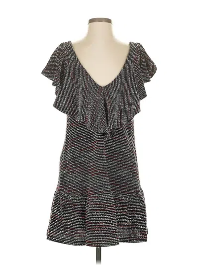 Pre-owned Something Navy Casual Dress In Black