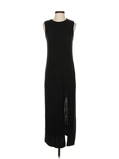 Pre-owned Something Navy Casual Dress In Black