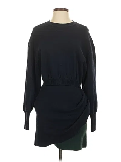 Pre-owned Something Navy Casual Dress In Black